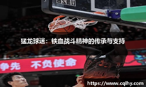 猛龙球迷：铁血战斗精神的传承与支持